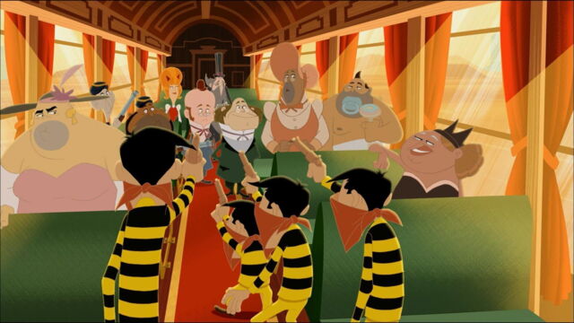 Vignette du programme télé Les Dalton