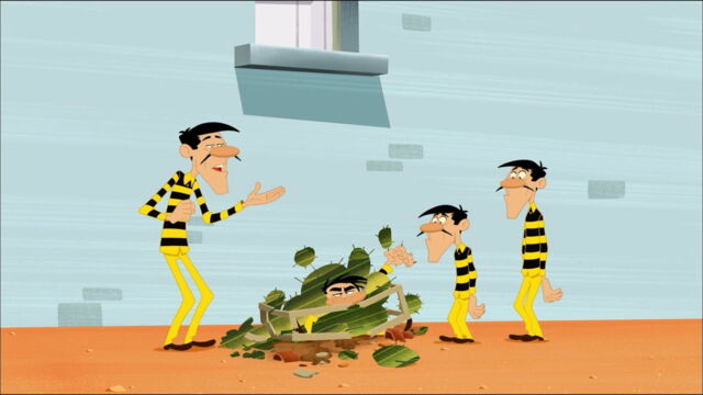 Vignette du programme télé Les Dalton