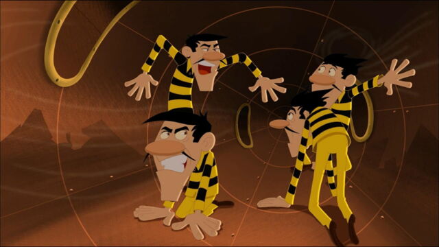 Vignette du programme télé Les Dalton