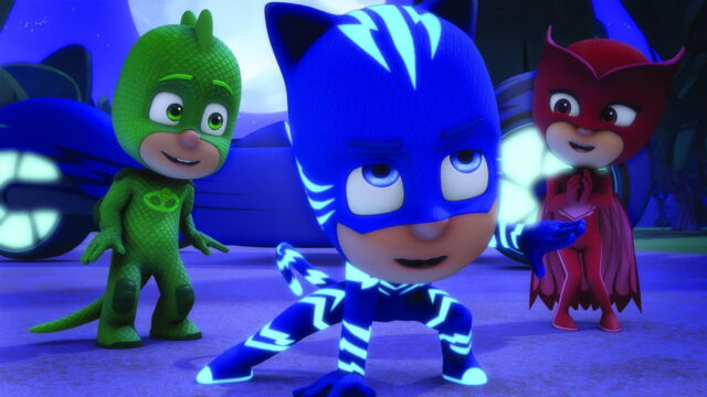 Vignette du programme télé Les Pyjamasques