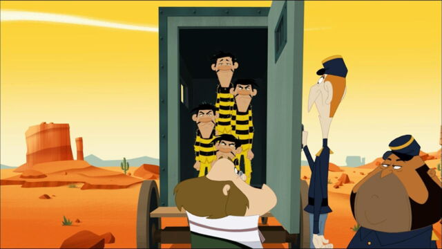 Vignette du programme télé Les Dalton