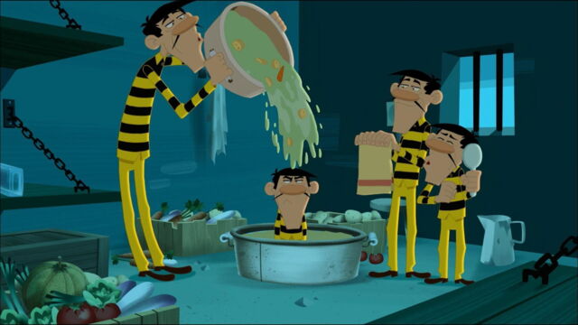 Vignette du programme télé Les Dalton