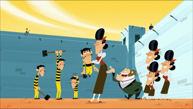 Vignette du programme télé Les Dalton