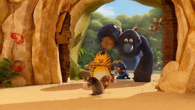 Vignette du programme télé Les as de la jungle : en direct