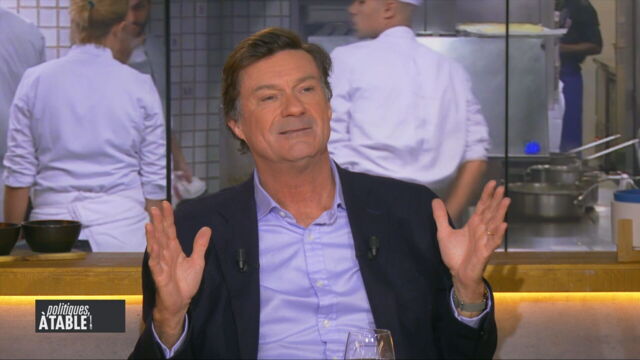Vignette du programme télé Politiques, à table !