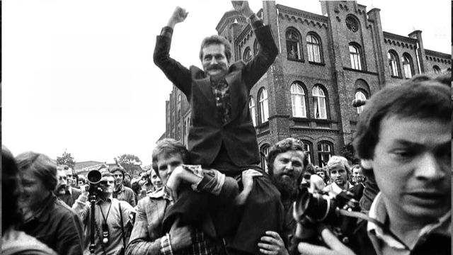 Vignette du programme télé Solidarnosc, la première brèche