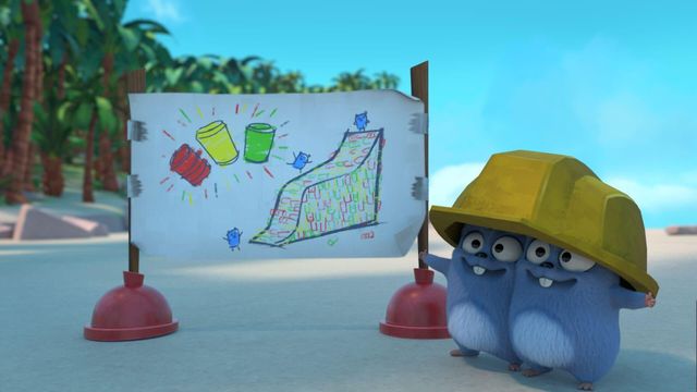 Vignette du programme télé Grizzy et les lemmings - Saison 4