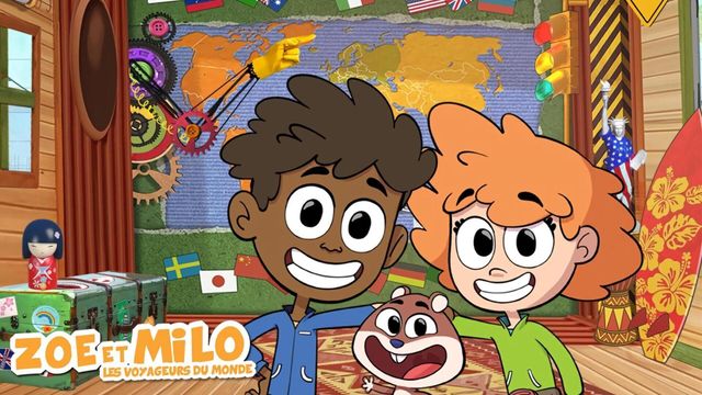 Vignette du programme télé Zoé et Milo, les voyageurs du monde - Saison 2