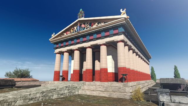 Vignette du programme télé Les couleurs de l'Antiquité