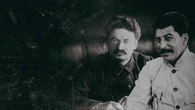 Vignette du programme télé Staline-Trotsky. Le tsar et le prophète