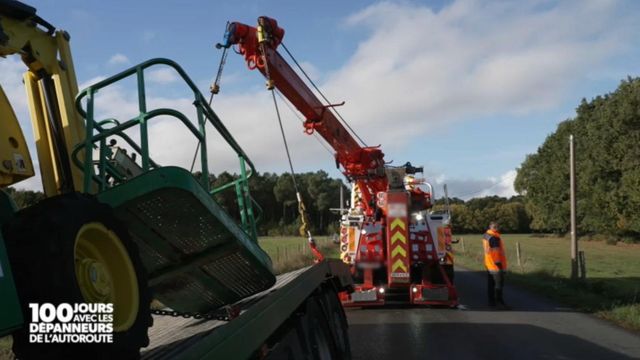 Vignette du programme télé 100 jours avec les dépanneurs de l'autoroute