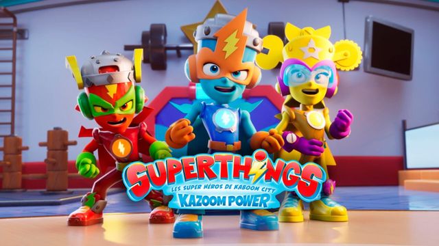 Vignette du programme télé SuperThings : Kazoom Power - Les super héros de Kaboom City - Saison 1