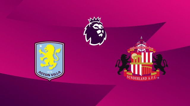Vignette du programme télé Aston Villa / Sunderland