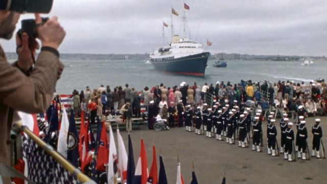 Vignette du programme télé Le Britannia, le yacht royal de la reine Elizabeth II