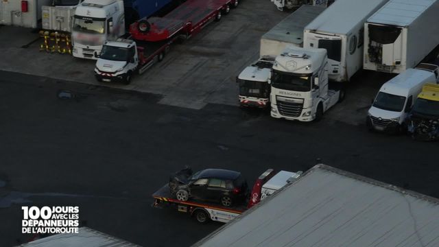 Vignette du programme télé 100 jours avec les dépanneurs de l'autoroute