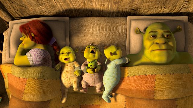 Vignette du programme télé Shrek 4 : il était une fin