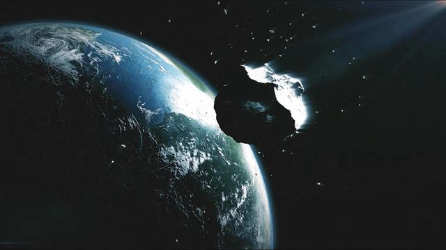 Vignette du programme télé A l'origine de la vie : Les impacts d'astéroïdes