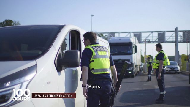 Vignette du programme télé 100 jours avec les douanes en action