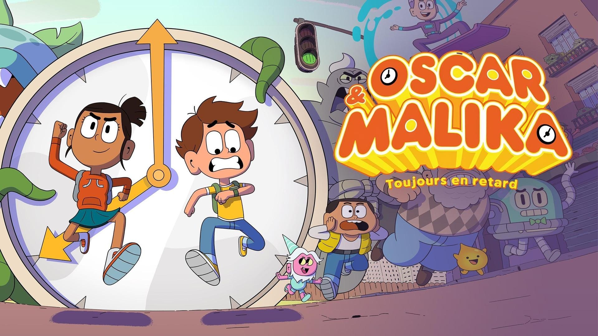 Vignette du programme télé Oscar & Malika, toujours en retard