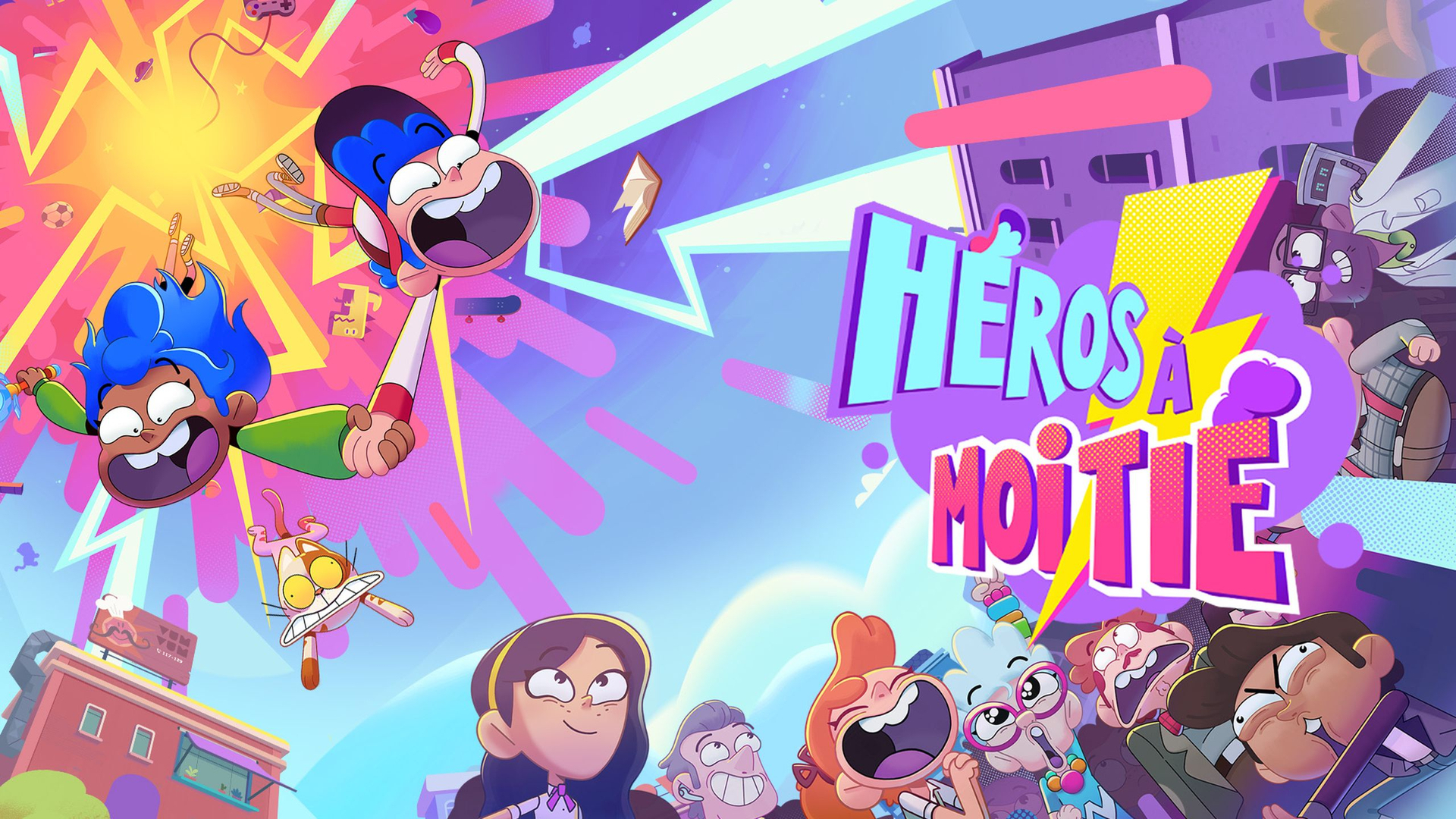 Vignette du programme télé Héros à moitié