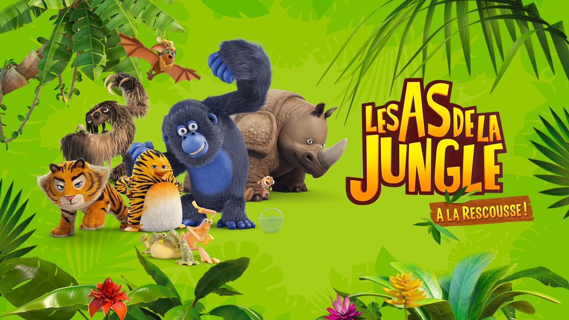 Vignette du programme télé Les As de la jungle à la rescousse