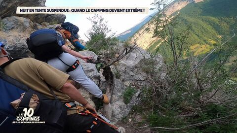 Vignette du programme télé Les 10 campings les plus incroyables de France