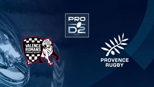 Vignette du programme télé Valence-Romans / Provence Rugby