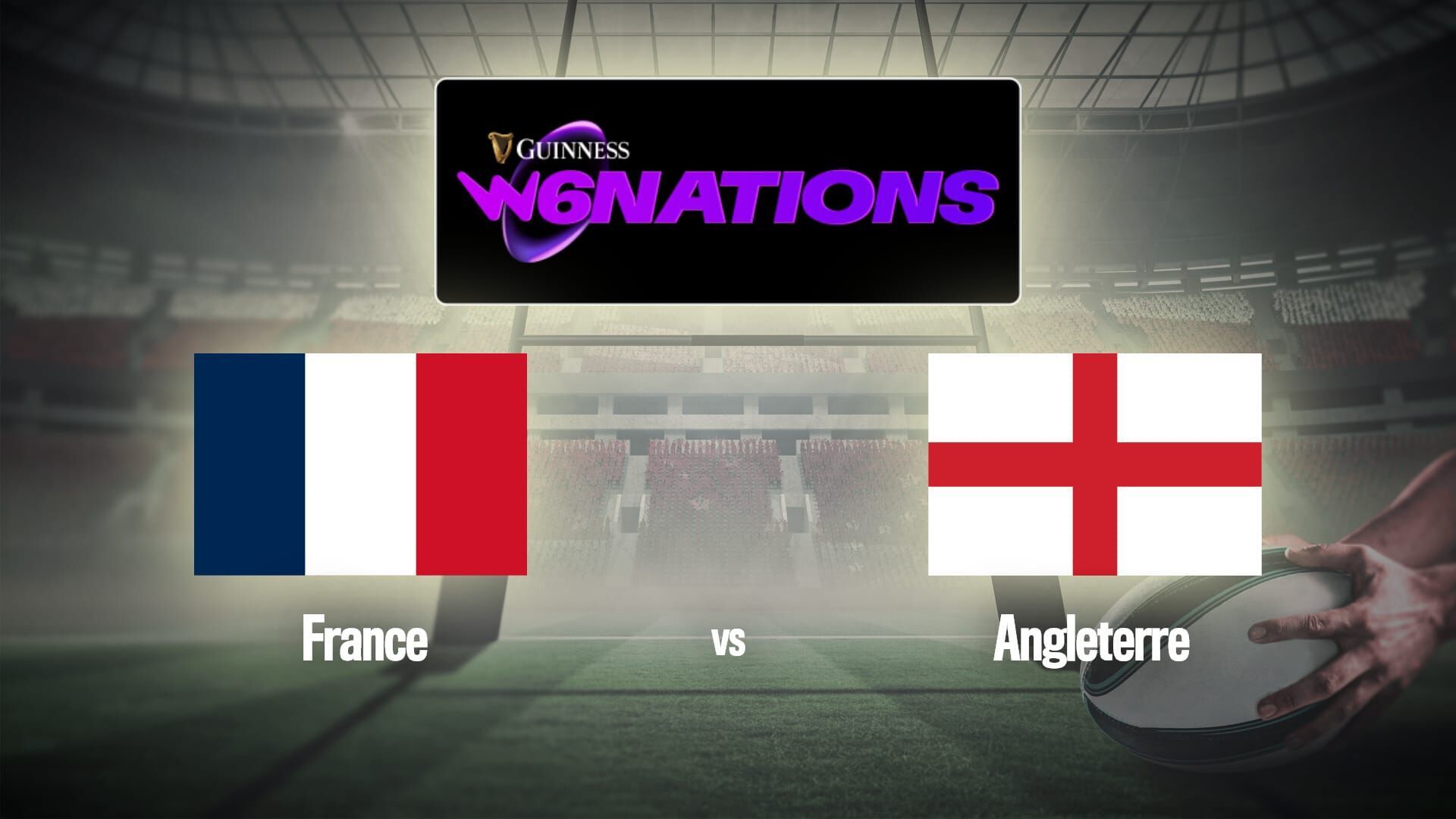 Vignette du programme télé Rugby : Tournoi des Six Nations féminin | France / Angleterre