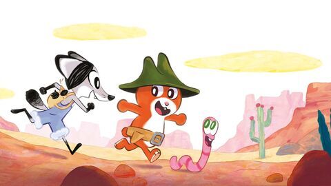 Vignette du programme télé Billy, le hamster cowboy