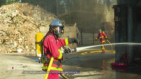 Vignette du programme télé 100 jours avec les pompiers