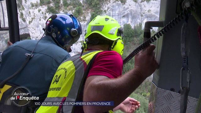 Vignette du programme télé 100 jours avec les pompiers