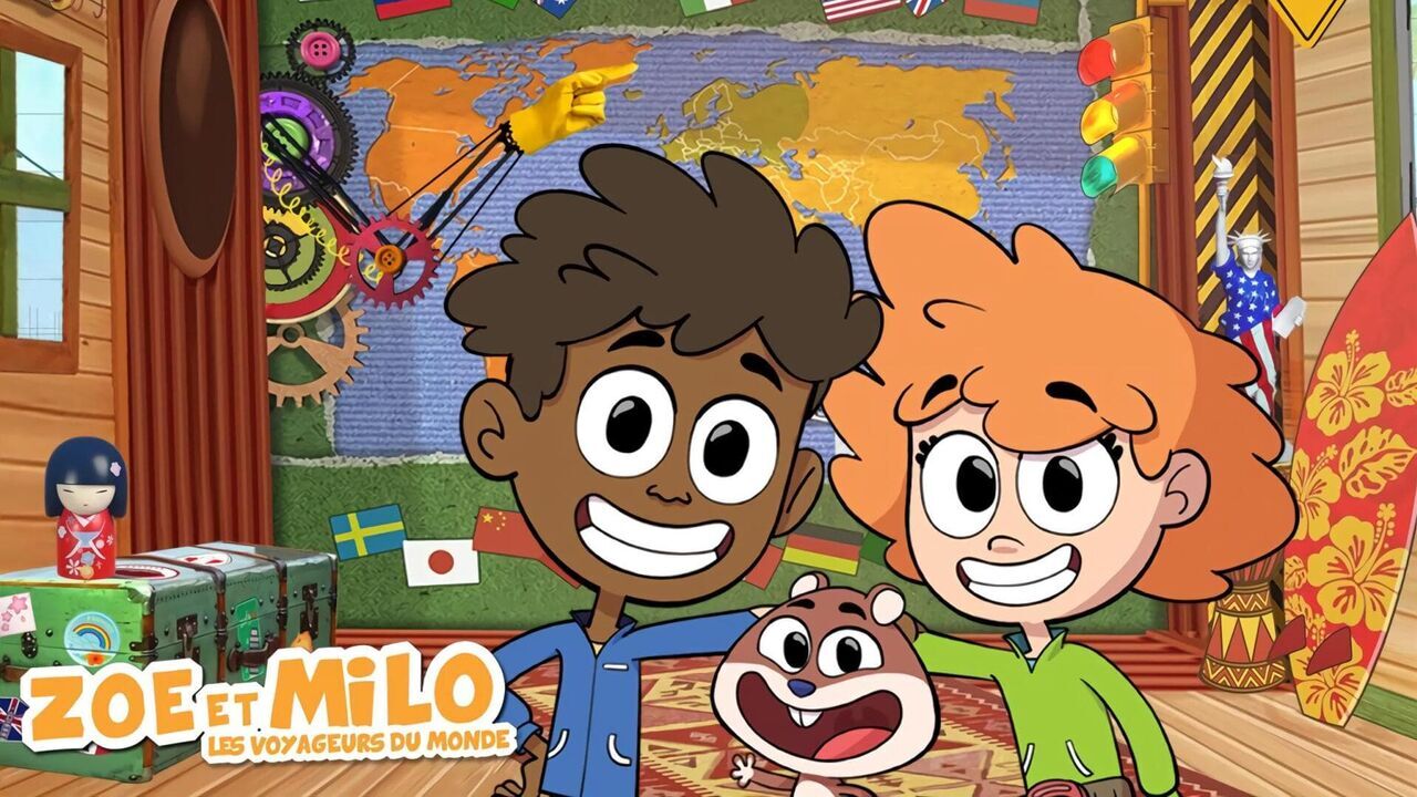 Vignette du programme télé Zoé et Milo, les voyageurs du monde