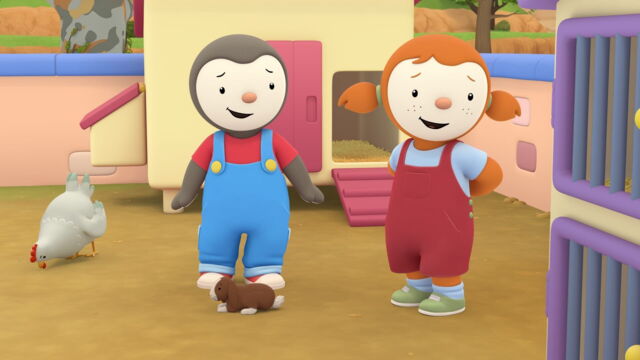 Vignette du programme télé T'choupi à la campagne