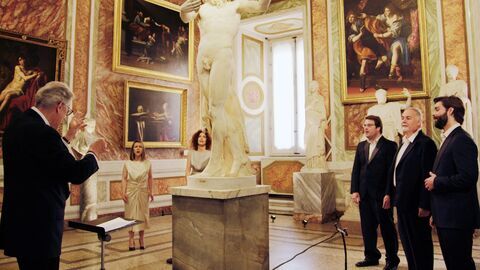 Vignette du programme télé Monteverdi et Le Caravage à la Galerie Borghèse de Rome