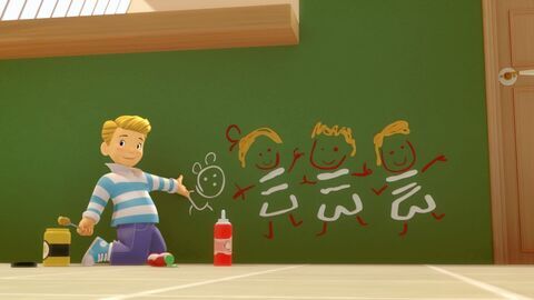 Vignette du programme télé Les triplés