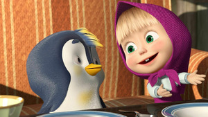 Vignette du programme télé Masha et Michka (Trouble-fêtes) S1