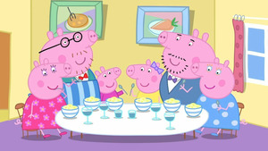 Vignette du programme télé Peppa Pig (Se coucher tard) S8 (45/52)