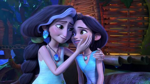 Vignette du programme télé Les Croods (Pré)histoires de famille