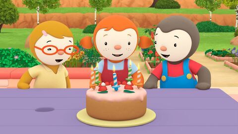 Vignette du programme télé T'choupi à la campagne