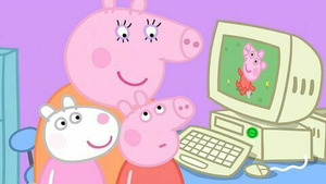 Vignette du programme télé Peppa Pig (Dans l'ancien temps) S4 (51/52)