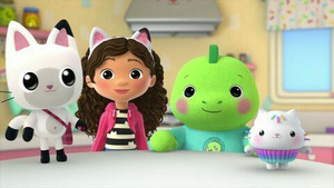Vignette du programme télé Gabby et la maison magique (Une histoire de chat-valiers) S3 (2/7)