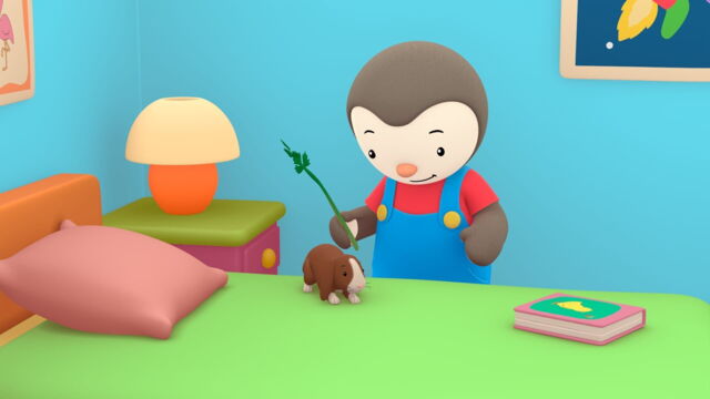 Vignette du programme télé T'choupi à la campagne