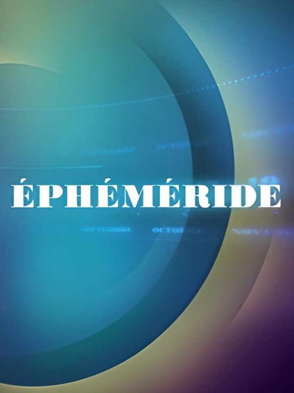 Vignette du programme télé L'éphéméride