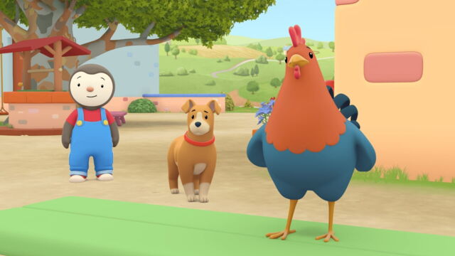 Vignette du programme télé T'choupi à la campagne