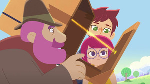 Vignette du programme télé Les gardes chimères (Les grottes chimériques) S1 (49/52)