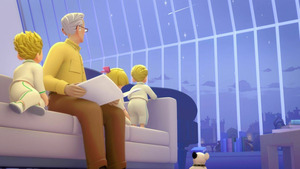 Vignette du programme télé Les triplés *2022 (La météorite) S1 (45/78)