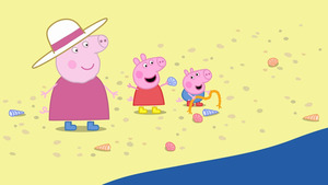 Vignette du programme télé Peppa Pig (Le trésor marin) S7 (6/65)