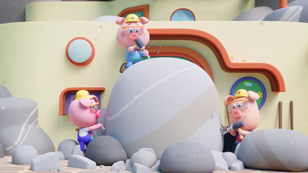 Vignette du programme télé Les trois Bricochons