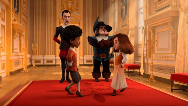 Vignette du programme télé Les 3 Mousquetaires
