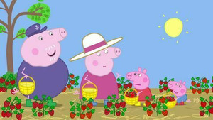 Vignette du programme télé Peppa Pig (Les fraises) S6 (16/52)